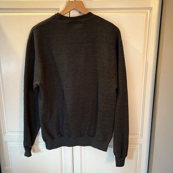 Stanford Dark Gray Reverse Weave Crewneck Crewneck by Champion - Picture 2 of 4
